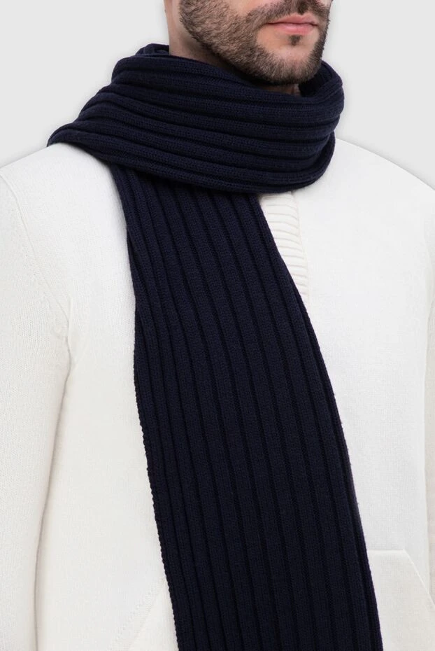 Dalmine man blue wool scarf for men buy with prices and photos 149402 - photo 2