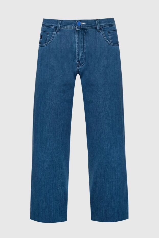 Scissor Scriptor мужские джинсы из хлопка и полиуретана синие мужские купить с ценами и фото 149441 - фото 1