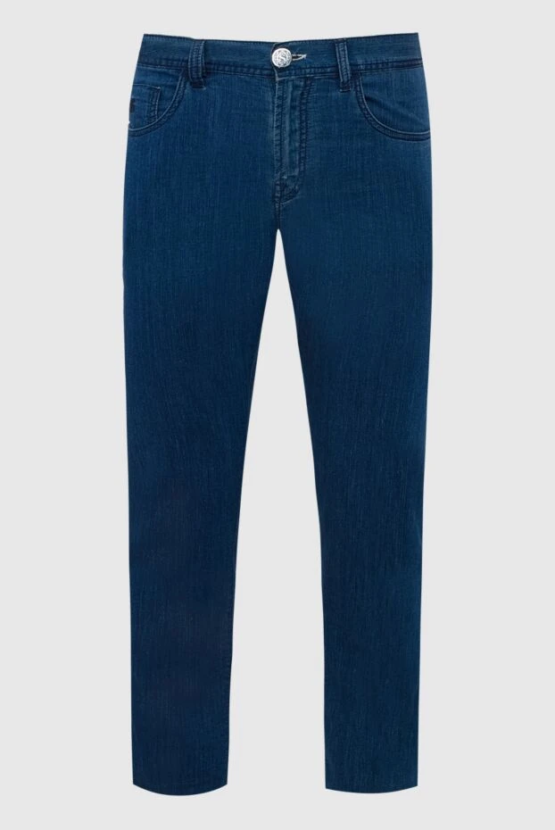 Scissor Scriptor мужские джинсы из хлопка и полиамида синие мужские купить с ценами и фото 149442 - фото 1
