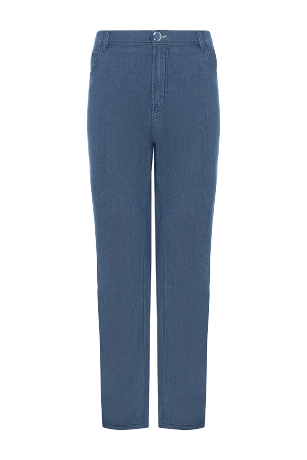 Scissor Scriptor мужские джинсы из хлопка и полиуретана синие мужские купить с ценами и фото 149444 - фото 1