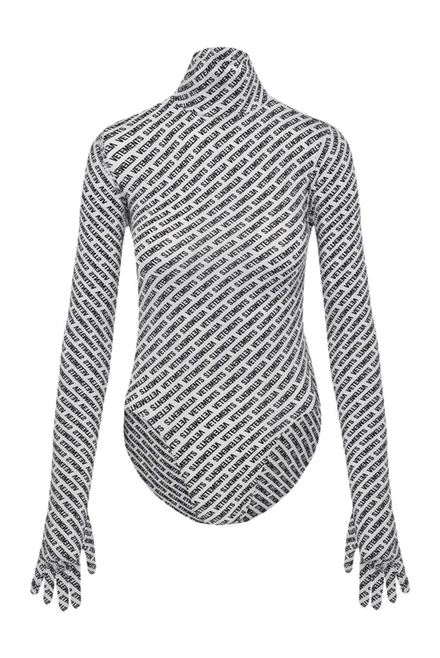 Vetements body made of polyamide and elastane white for women 149455 - photo 1