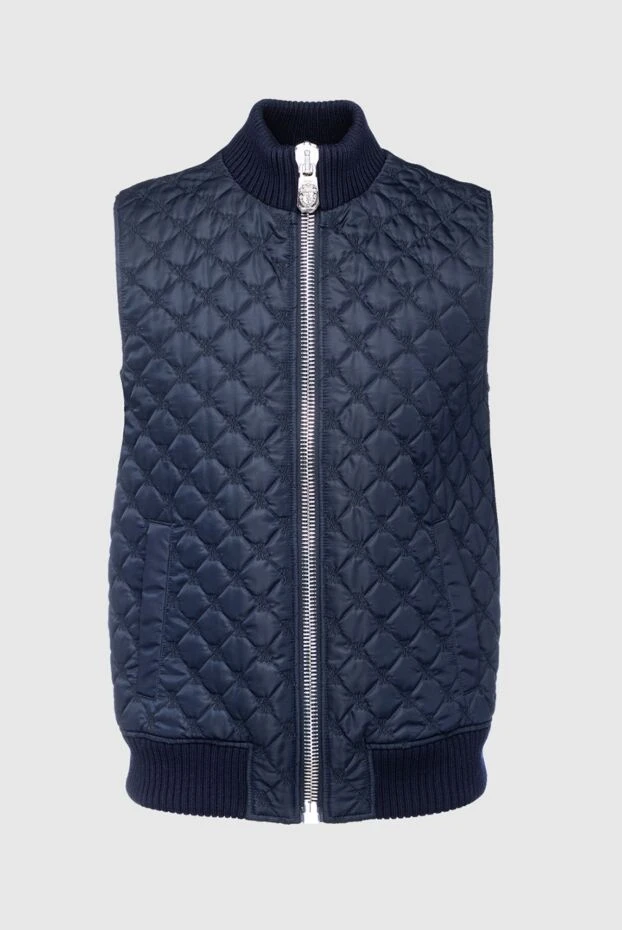 Billionaire man blue polyester vest for men buy with prices and photos 149459 - photo 1