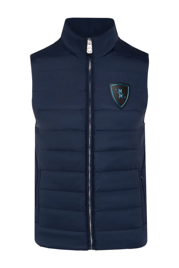 Billionaire blue polyester vest for men 149462 - photo 1