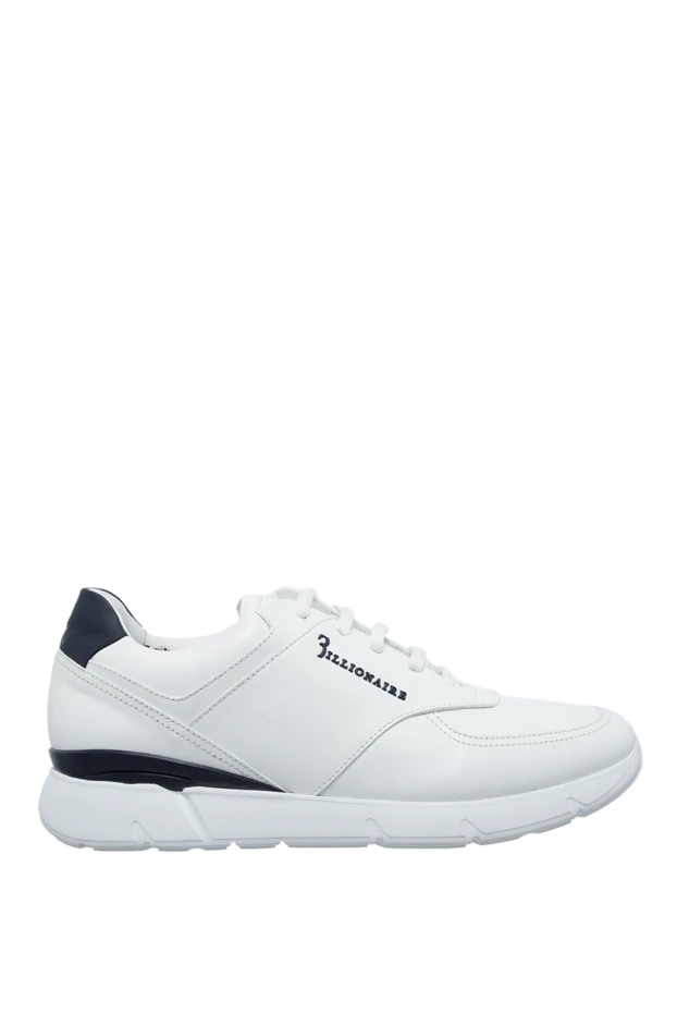 Billionaire man white leather sneakers for men buy with prices and photos 149482 - photo 1