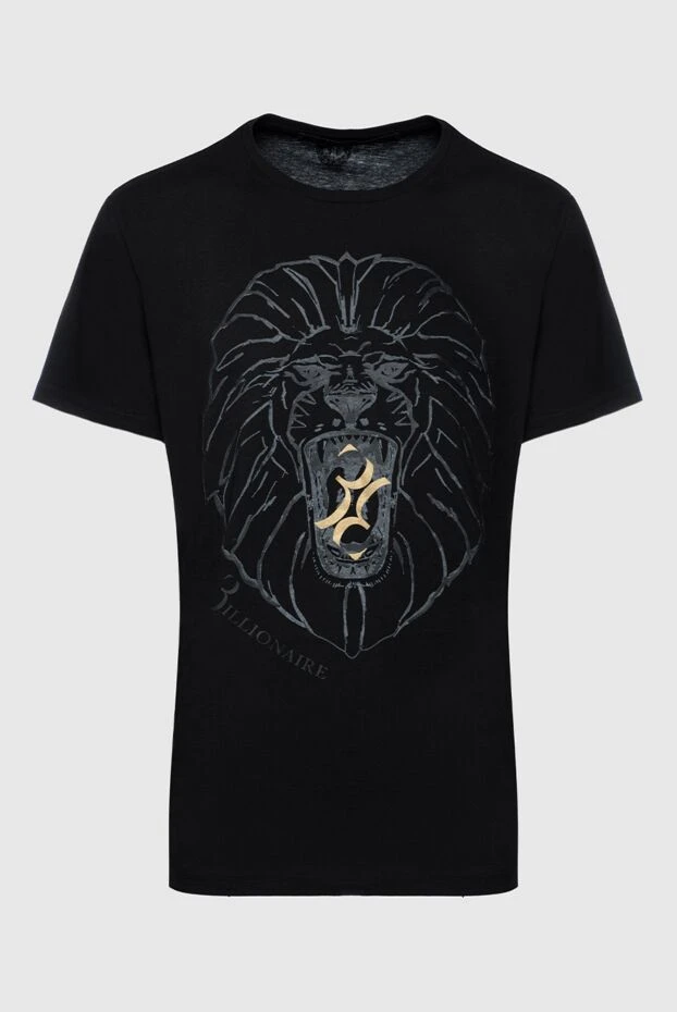 Billionaire man black cotton t-shirt for men buy with prices and photos 149490 - photo 1