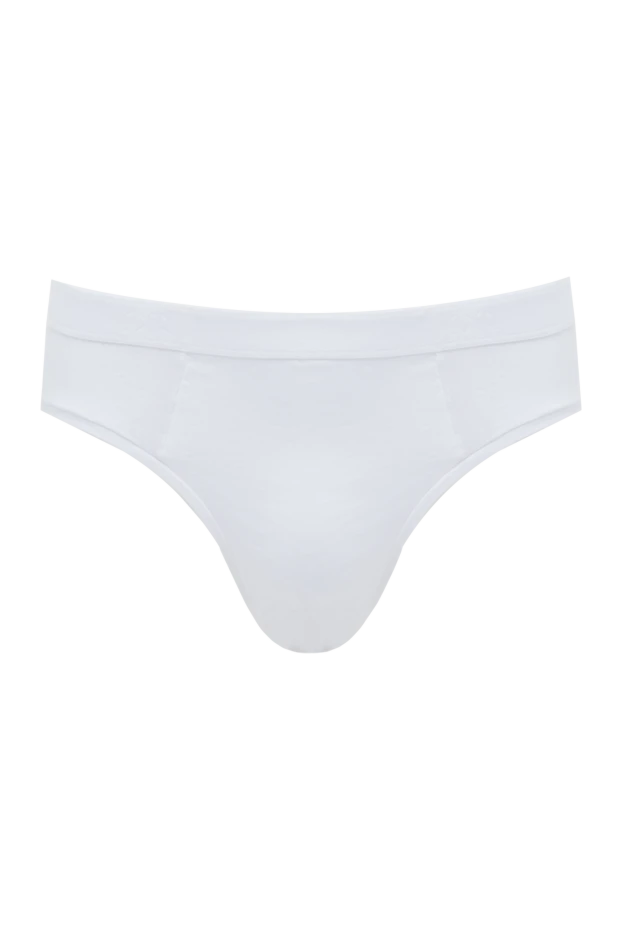 Derek Rose man white men's briefs made of cotton and elastane 149645 - photo 1