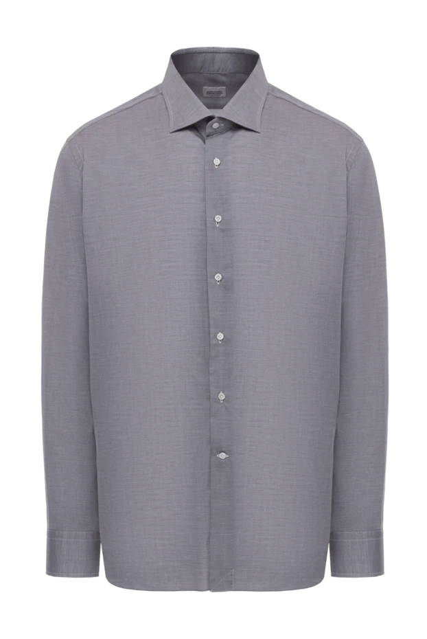 Alessandro Gherardi man gray cotton shirt for men 149719 - photo 1