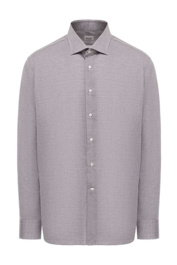 Alessandro Gherardi gray cotton shirt for men 149719 - photo 1