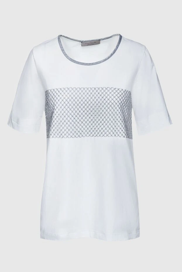 D.Exterior женские футболка из хлопка белая женская купить с ценами и фото 149763 - фото 1