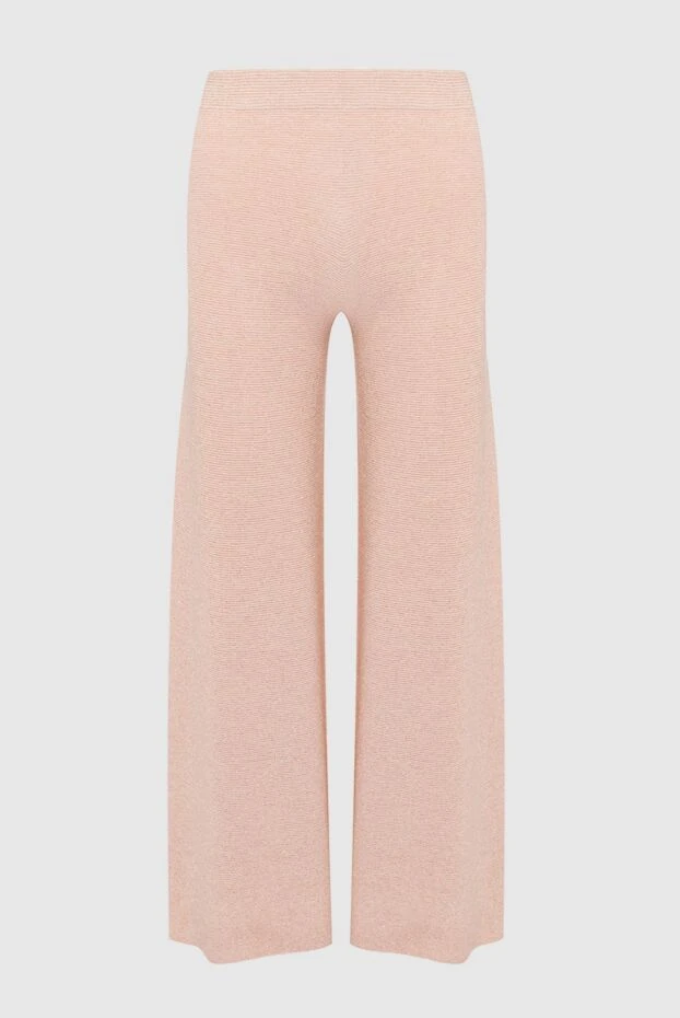 D.Exterior woman pink viscose and polyester trousers for women buy with prices and photos 149775 - photo 1
