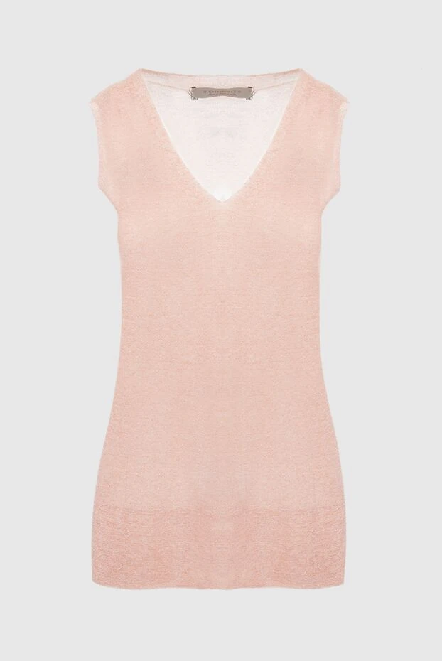 D.Exterior woman women's pink viscose and polyester top buy with prices and photos 149777 - photo 1