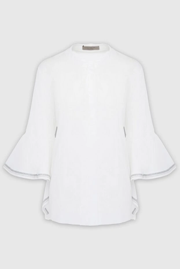 D.Exterior женские рубашка из хлопка и полиэстера белая женская купить с ценами и фото 149780 - фото 1