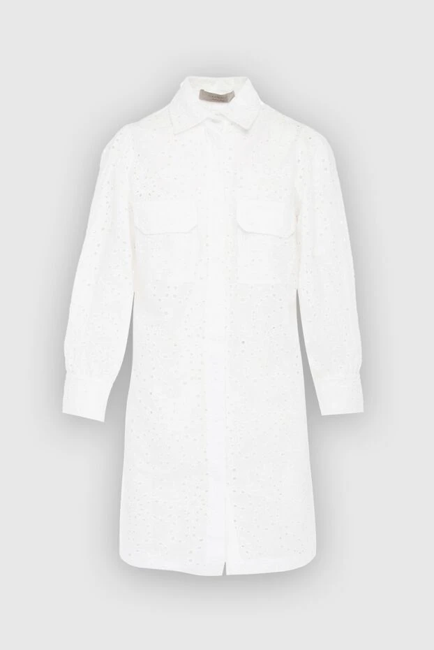 D.Exterior женские платье из хлопка и полиэстера белое женское купить с ценами и фото 149795 - фото 1