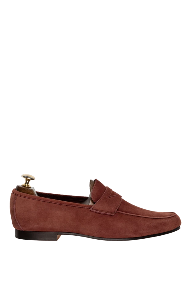Andrea Ventura man burgundy suede loafers for men buy with prices and photos 149844 - photo 1
