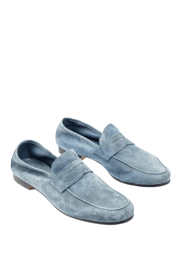 Andrea Ventura man blue suede loafers for men buy with prices and photos 149849 - photo 2