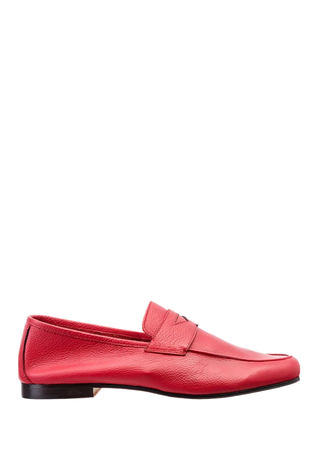 Andrea Ventura man red leather loafers for men 149857 - photo 1