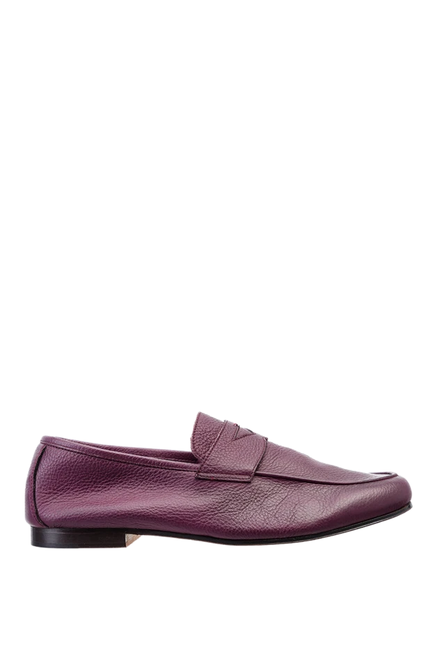 Andrea Ventura man leather loafers burgundy for men buy with prices and photos 149858 - photo 1