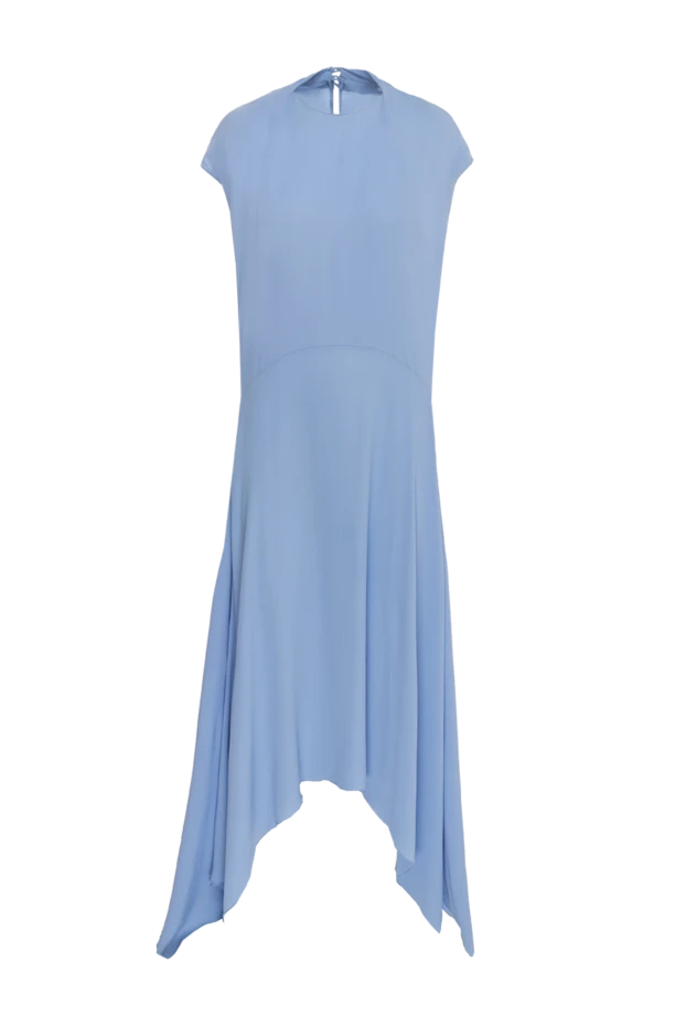 Erika Cavallini woman blue acrylic and silk dress for women buy with prices and photos 149895 - photo 1