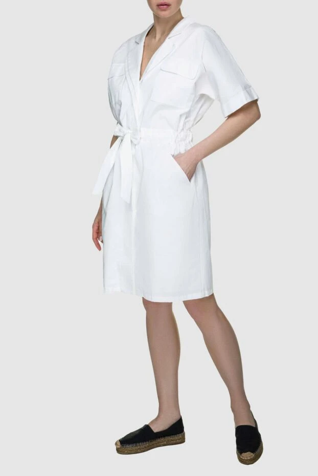 Max&Moi женские платье из хлопка белое женское купить с ценами и фото 149942 - фото 2