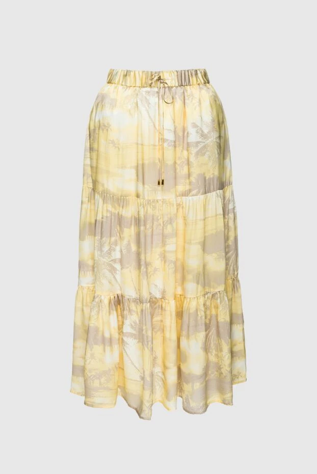 Max&Moi женские юбка из шелка желтая женская купить с ценами и фото 149960 - фото 1