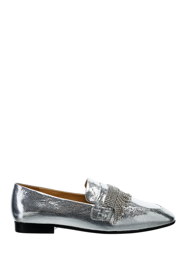 Max&Moi woman gray leather loafers for women 149963 - photo 1