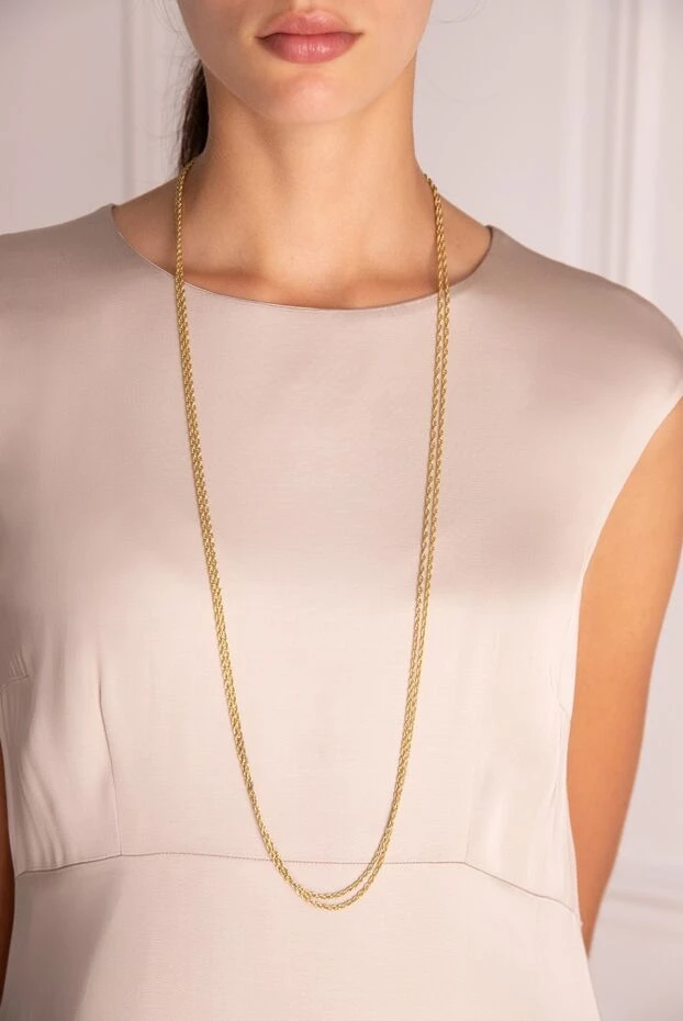 Max&Moi жіночі ланцюжок з металу золотистий жіноча купити фото з цінами 149966 - фото 2