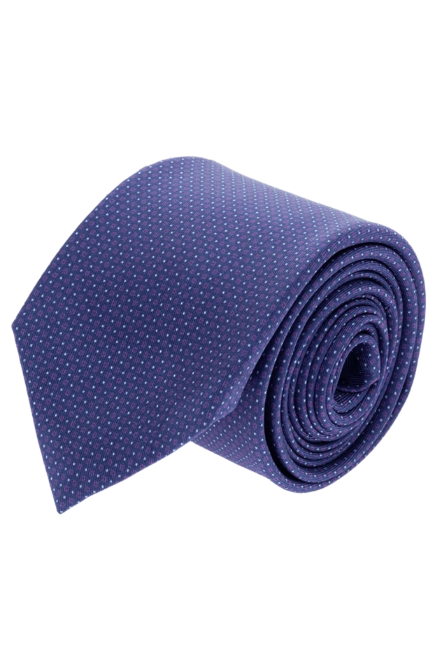 Corneliani мужские галстук из шелка синий мужской купить с ценами и фото 149994 - фото 1