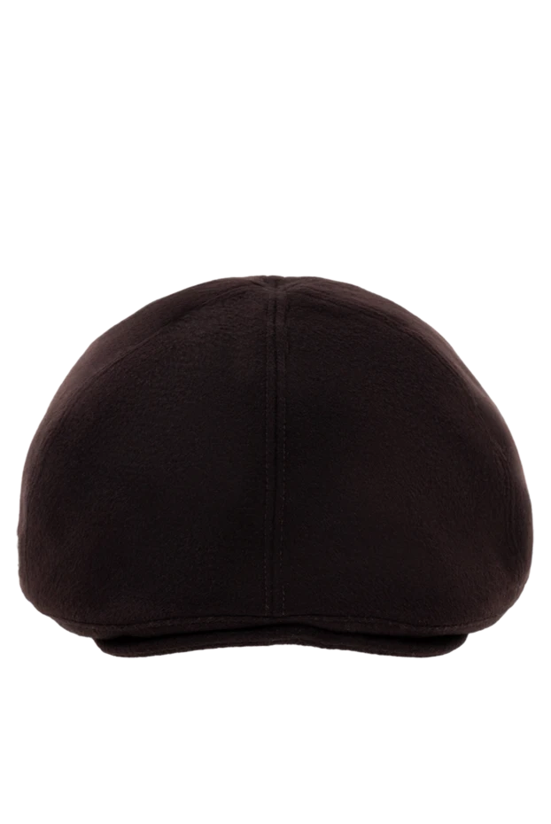 Corneliani мужские кепка из шерсти, хлопка и шёлка коричневая мужская купить с ценами и фото 150009 - фото 1