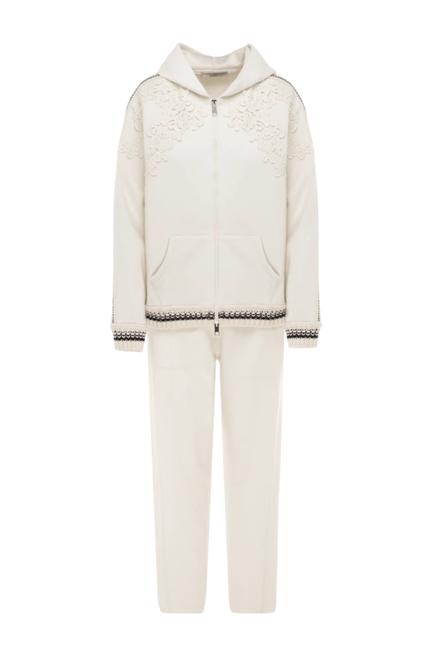 Ermanno Scervino woman women's beige wool walking suit buy with prices and photos 150108 - photo 1