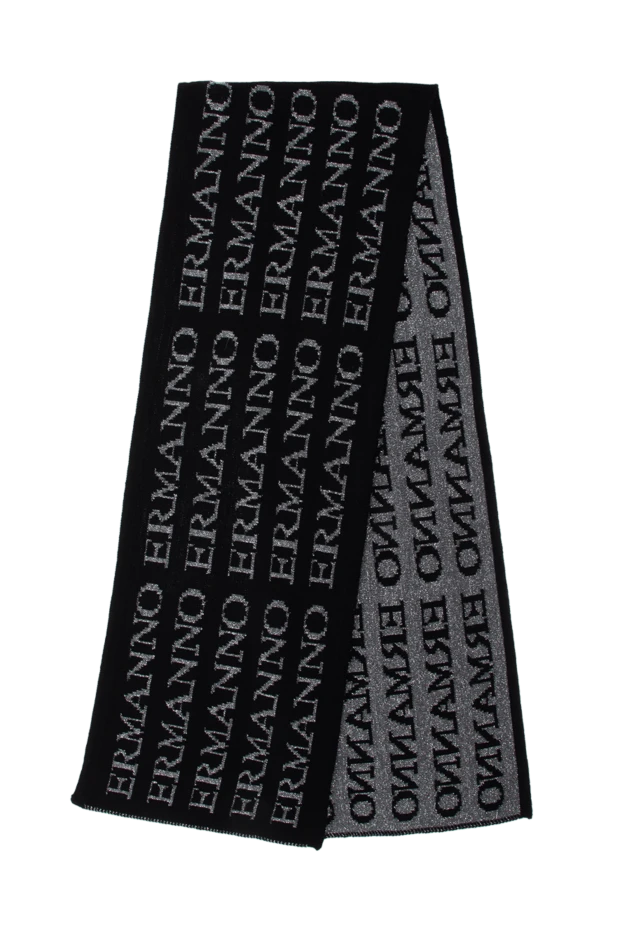 Ermanno Scervino женские шарф черный женский купить с ценами и фото 150109 - фото 1