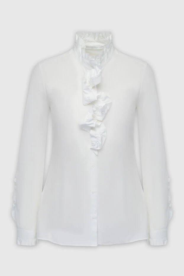 Ermanno Scervino woman white cotton blouse for women buy with prices and photos 150128 - photo 1