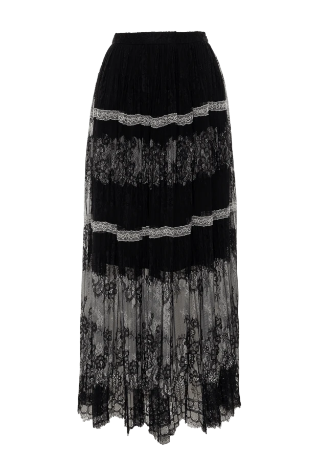 Ermanno Scervino женские юбка из полиамида черная женская купить с ценами и фото 150133 - фото 1