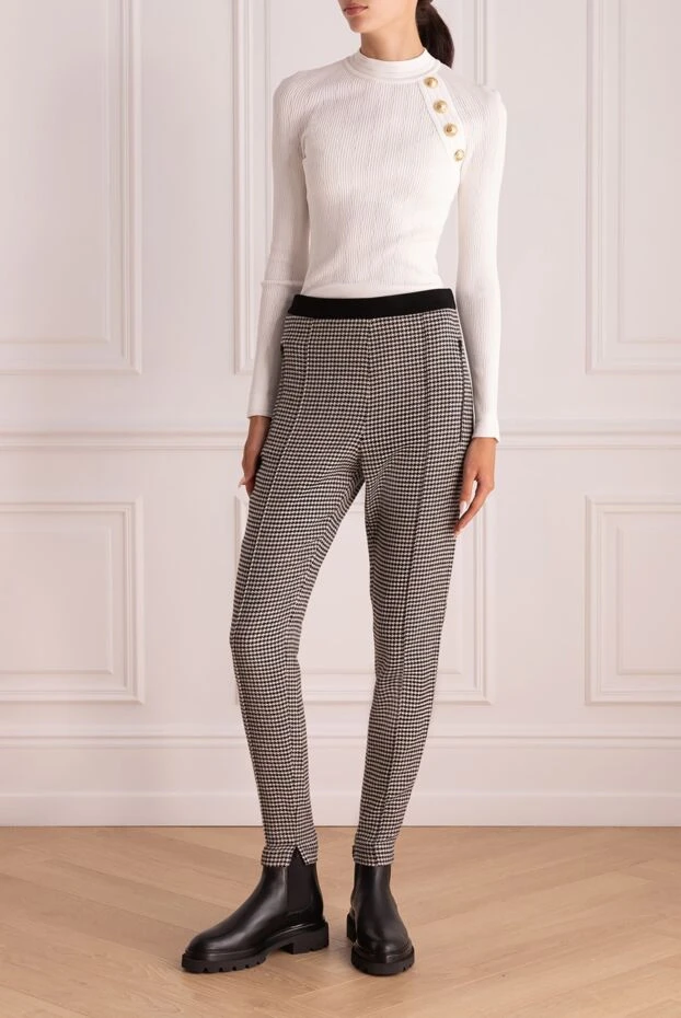 Ermanno Scervino woman black trousers for women buy with prices and photos 150136 - photo 2