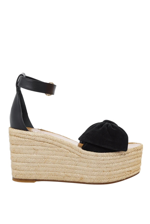 Valentino woman black suede sandals for women 150171 - photo 1