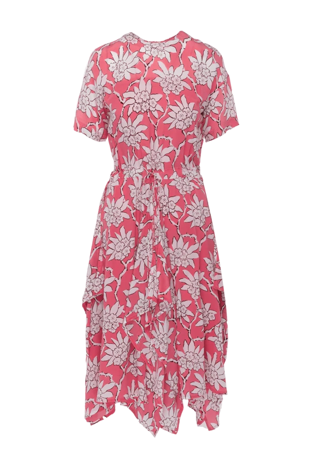 Valentino женские платье из шелка розовое женское купить с ценами и фото 150179 - фото 1