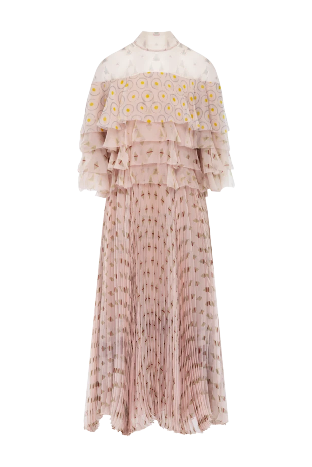 Valentino женские платье из шелка розовое женское купить с ценами и фото 150188 - фото 1