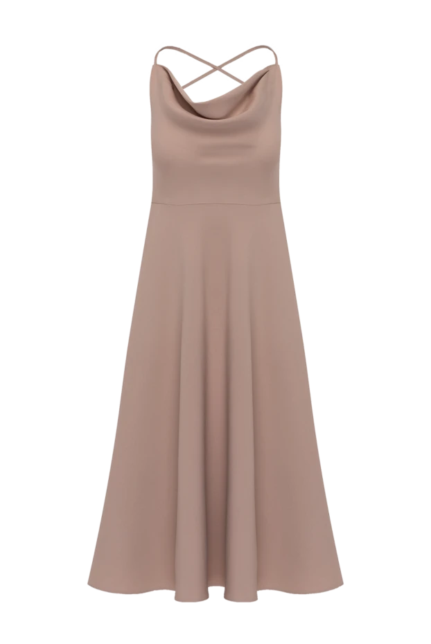 Valentino woman beige wool and silk dress for women 150189 - photo 1