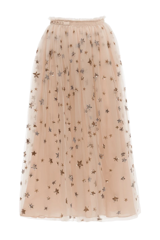 Valentino beige polyamide skirt for women 150190 - photo 1