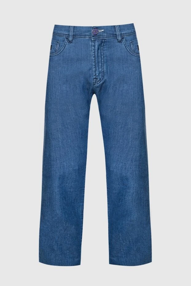 Scissor Scriptor чоловічі джинси з бавовни та поліуретану сині. чоловічі купити фото з цінами 150424 - фото 1