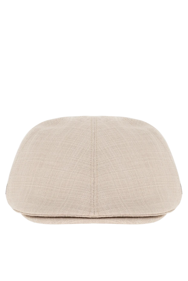 Corneliani man beige wool and silk cap for men 150459 - photo 1