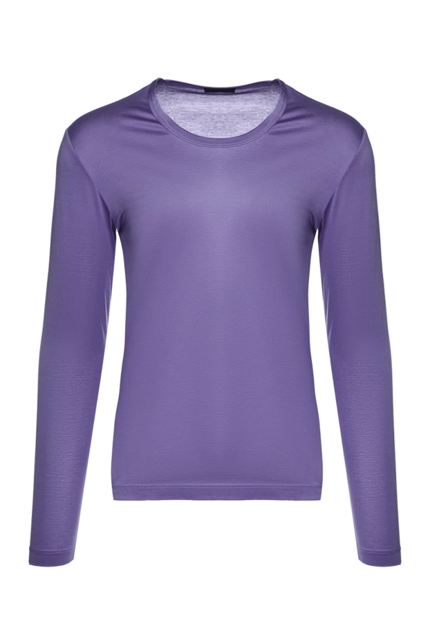 Corneliani man purple long sleeve cotton for men 150461 - photo 1