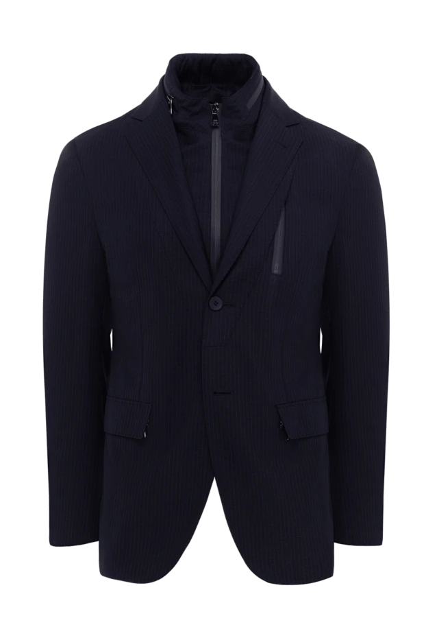 Corneliani black wool jacket for men 150468 - photo 1