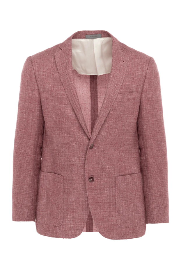 Corneliani мужские пиджак розовый мужской купить с ценами и фото 150478 - фото 1