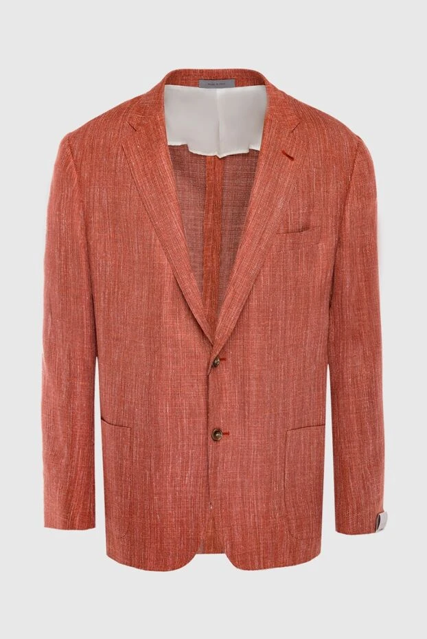 Corneliani man orange jacket for men 150480 - photo 1