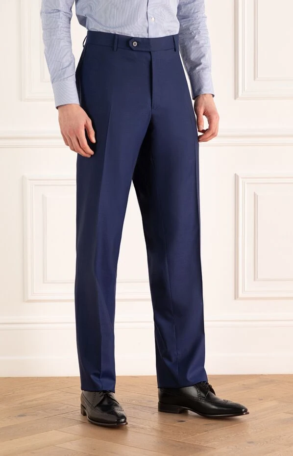 Stefano Ricci blue trousers with a clean cut and impeccable fit 150523 - photo 3