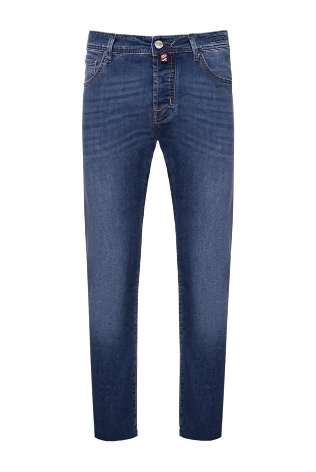 Jacob Cohen blue cotton and polyester jeans for men 150551 - photo 1