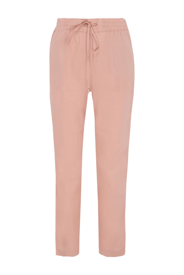 Re Vera woman beige cotton trousers for women buy with prices and photos 150592 - photo 1