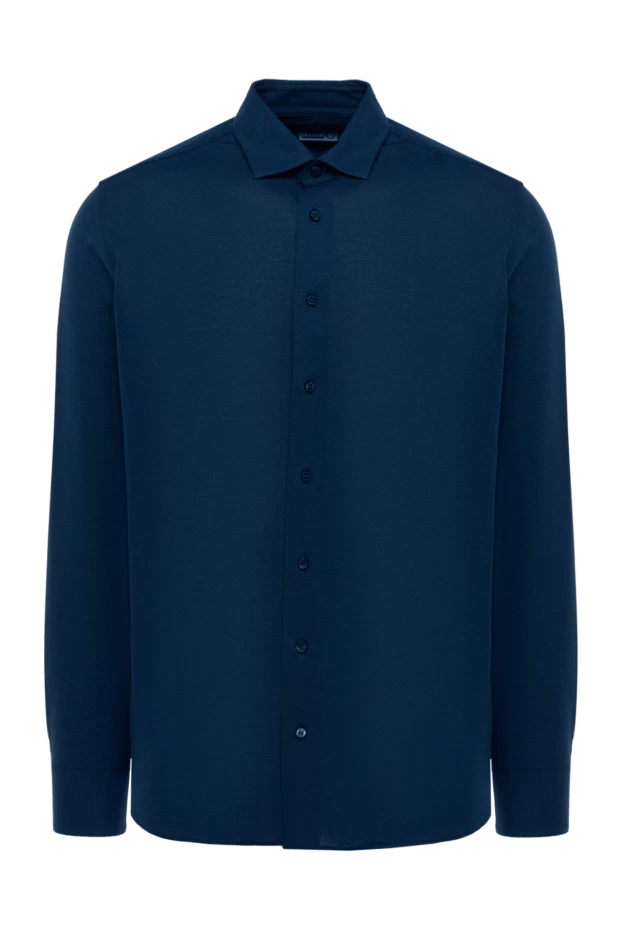 Zilli man blue cotton shirt for men buy with prices and photos 150643 - photo 1