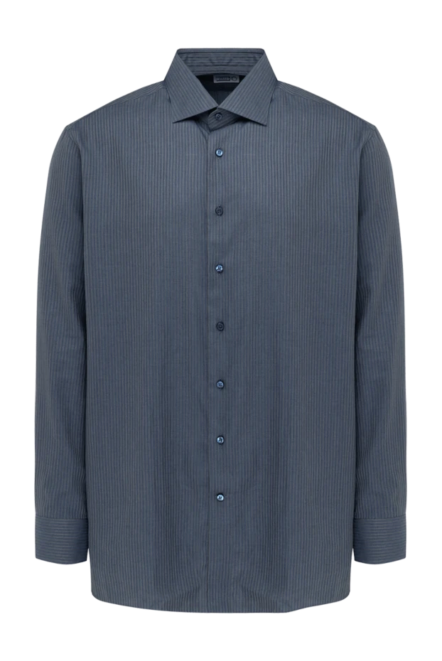 Zilli man blue cotton shirt for men buy with prices and photos 150645 - photo 1