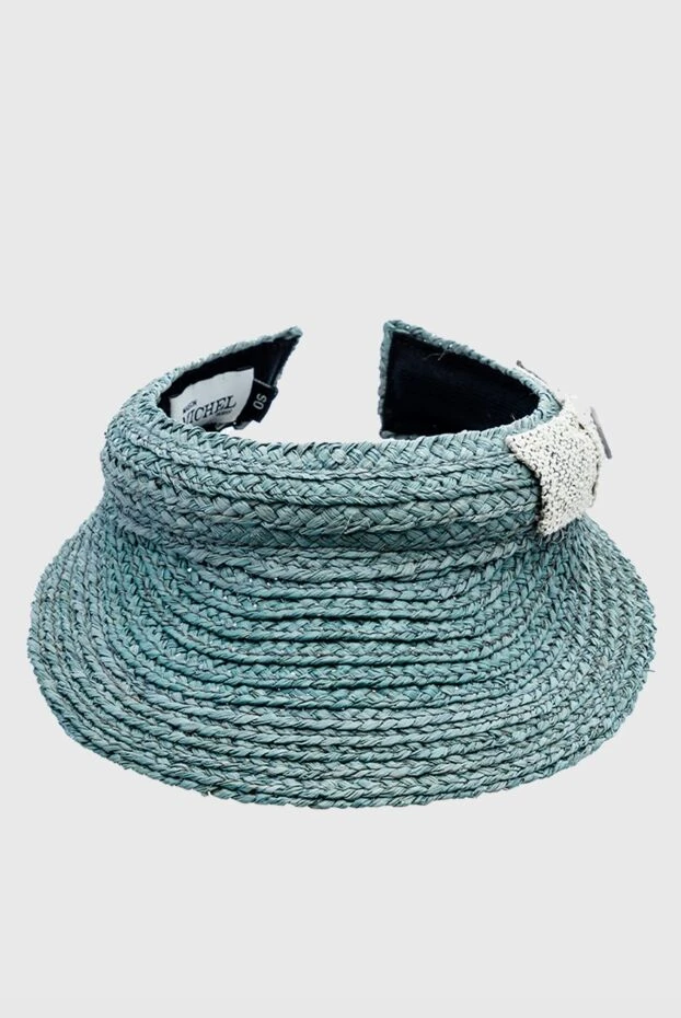 Maison Michel woman gray straw cap for women 150678 - photo 1